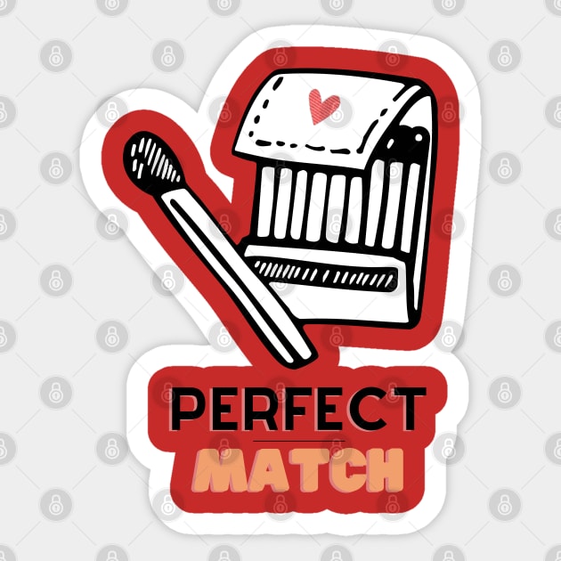 Perfect match Sticker by AeySa